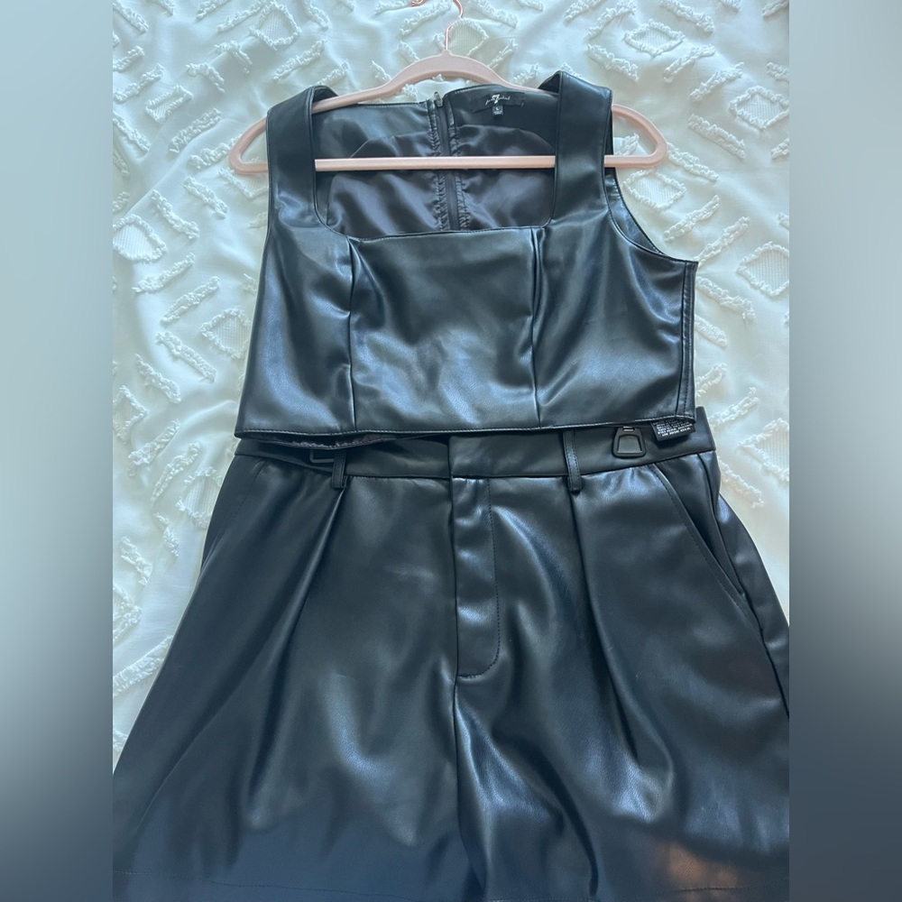 7 For All Mankind Leather Set